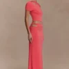 Haven Slinky Twist Top – Coral Haven Slinky Twist Top – Coral