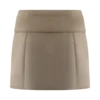 Hayes Faux Suede Belted Mini Skirt – Sand