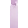 Henley Slinky Drape Maxi Dress – Baby Pink