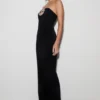 Hilda Embellished Strapless Maxi Dress – Black Hilda Embellished Strapless Maxi Dress – Black