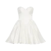 Hollie Structured Corset Mini Dress – White