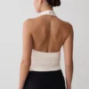 Huyen Cowl Front Modal Top – Ivory