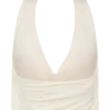 Huyen Cowl Front Modal Top – Ivory