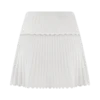 Indy Pointelle Knit Mini Skirt – Ivory