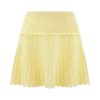 Indy Pointelle Knit Mini Skirt – Lemon