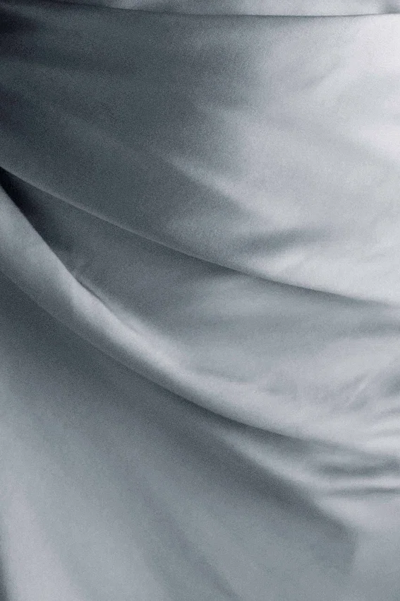 Iris Long Sleeve Satin Maxi Dress – Frosted Blue Iris Long Sleeve Satin Maxi Dress – Frosted Blue