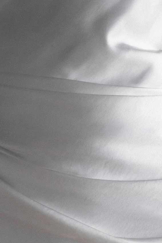 Iris Long Sleeve Satin Maxi Dress – White Iris Long Sleeve Satin Maxi Dress – White