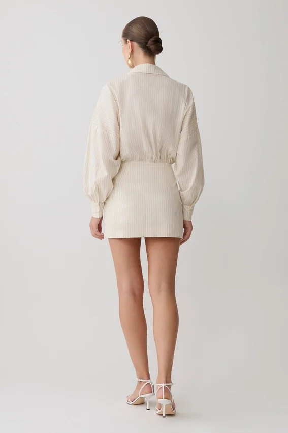 Ivy Oversize Shirt Mini Dress – Stripe Ivy Oversize Shirt Mini Dress – Stripe