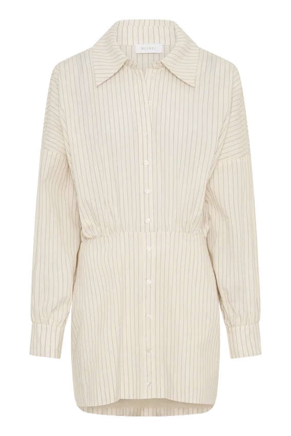Ivy Oversize Shirt Mini Dress – Stripe Ivy Oversize Shirt Mini Dress – Stripe
