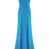 Jacinta One Shoulder Maxi Dress – Cyan Blue Jacinta One Shoulder Maxi Dress – Cyan Blue