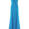 Jacinta One Shoulder Maxi Dress – Cyan Blue Jacinta One Shoulder Maxi Dress – Cyan Blue