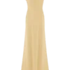 Jacinta One Shoulder Maxi Dress – Pastel Lemon Jacinta One Shoulder Maxi Dress – Pastel Lemon