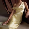 Jacinta One Shoulder Maxi Dress – Pastel Lemon Jacinta One Shoulder Maxi Dress – Pastel Lemon