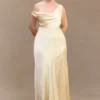 Jacinta One Shoulder Maxi Dress – Pastel Lemon Jacinta One Shoulder Maxi Dress – Pastel Lemon