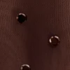 Jackie Longline Diamante Top – Chocolate