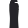 Jasiel Strapless Knit Maxi Dress – Black