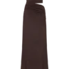 Jasiel Strapless Knit Maxi Dress – Chocolate
