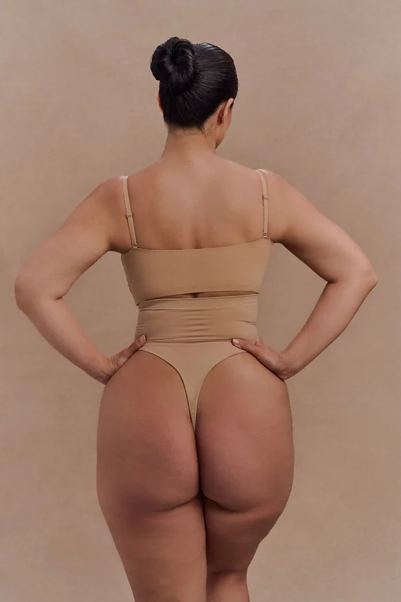 Saria High Waist Shapewear Briefs – Beige Saria High Waist Shapewear Briefs – Beige