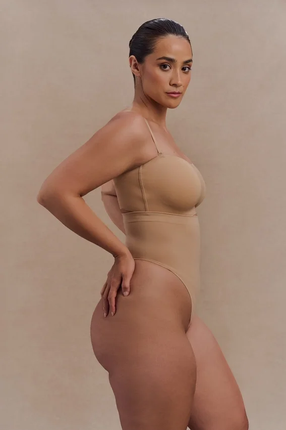 Saria High Waist Shapewear Briefs – Beige Saria High Waist Shapewear Briefs – Beige
