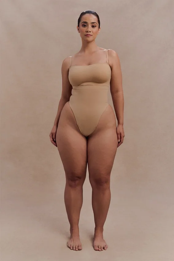Saria High Waist Shapewear Briefs – Beige Saria High Waist Shapewear Briefs – Beige
