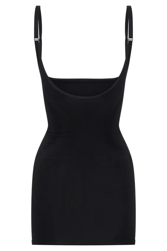 Jocelyn Backless Shapewear Mini Dress – Black Jocelyn Backless Shapewear Mini Dress – Black