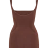Jocelyn Backless Shapewear Mini Dress – Espresso Jocelyn Backless Shapewear Mini Dress – Espresso