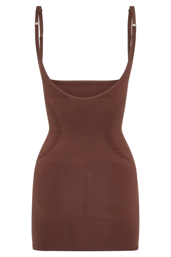 Jocelyn Backless Shapewear Mini Dress – Espresso Jocelyn Backless Shapewear Mini Dress – Espresso