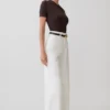 Shae Wide Leg Denim Jeans – White Shae Wide Leg Denim Jeans – White