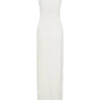 Kassidy Peached Jersey Maxi Dress – Ivory Kassidy Peached Jersey Maxi Dress – Ivory