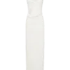 Kassidy Peached Jersey Maxi Dress – Ivory Kassidy Peached Jersey Maxi Dress – Ivory