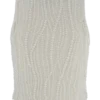 Kathia Pearl Hand Beaded Top – White