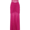 Khadijah Lace And Mesh Maxi Dress – Dragonfruit