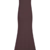 Kinsley Slinky Maxi Dress With Hardware – Chocolate