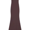 Kinsley Slinky Maxi Dress With Hardware – Chocolate