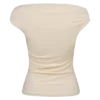 Kinsley Slinky Top With Hardware – Ivory