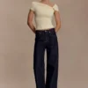Kinsley Slinky Top With Hardware – Pale Lemon