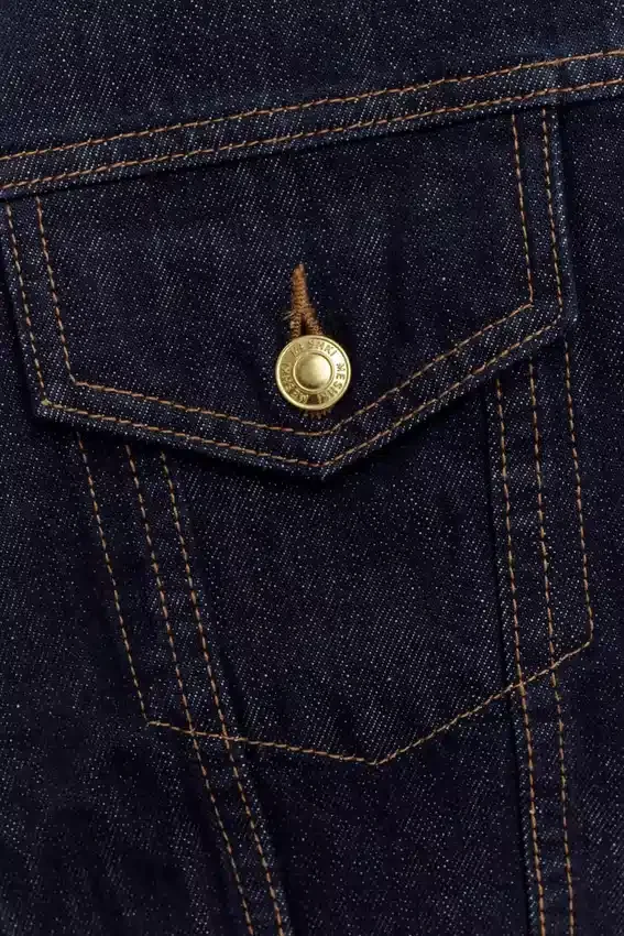 Kirra Cinched Denim Jacket – Washed Indigo Blue Kirra Cinched Denim Jacket – Washed Indigo Blue