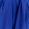 Korra Chiffon Halter Top – Cobalt Blue