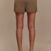 Korrie Suiting Short – Cacao Brown