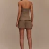 Korrie Suiting Short – Cacao Brown