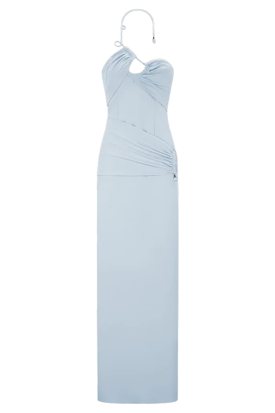 Lalia Teardrop Maxi Dress – Powder Blue Lalia Teardrop Maxi Dress – Powder Blue