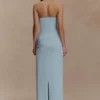 Lalia Teardrop Maxi Dress – Powder Blue Lalia Teardrop Maxi Dress – Powder Blue