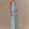 Lalia Teardrop Maxi Dress – Powder Blue Lalia Teardrop Maxi Dress – Powder Blue