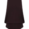 Laurelle Sleeveless Modal Draped Bodysuit – Chocolate