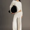 Lauren Knit Trouser – Ivory