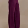 Lauren Knit Trouser – Plum