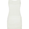 Laurie Twist Knit Mini Dress – Ivory