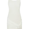 Laurie Twist Knit Mini Dress – Ivory