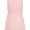 Lea Tweed Sleeveless Mini Dress – Baby Pink