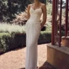 Leila Satin Corset Maxi Dress – Ivory Leila Satin Corset Maxi Dress – Ivory